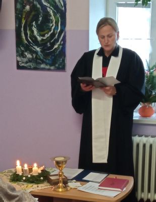 Farářka v Nemocnici AGEL Podhorská provedla vánoční bohoslužbu a nabízí i společnost pacientům